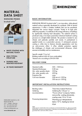 RHEINZINK-PRISMO brushed white+