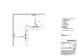 Innenecke, mit Eckprofil 3-fach gekantet