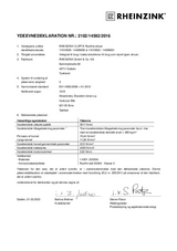 Ydeevnedeklaration CLIPFIX Rustfrie skruer EN 14592