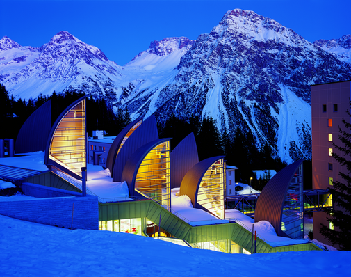 Tschuggen Bergoase by Mario Botta Tschuggen Bergoase by Mario Botta
