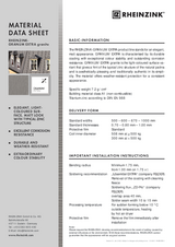 RHEINZINK- GRANUM EXTRA granite