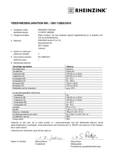 Ydeevnedeklaration VapoWall - underbeklædning til zinkfacade