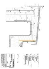 Fassadenfirst, mit 2-teiliger Mauerabdeckung, überstehend